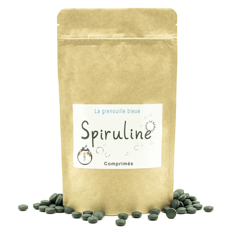 Spiruline La grenouille Bleue en comprimés Spiruline La grenouille Bleue en comprimés