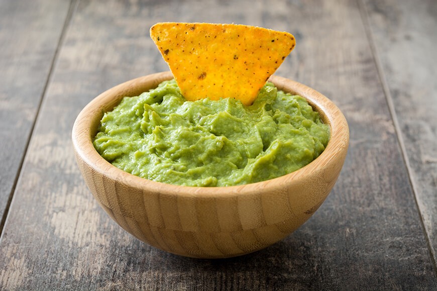 Guacamole a la spiruline